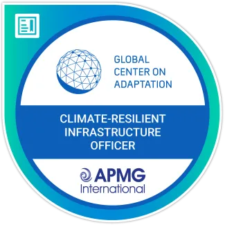 Climate-Resilient Infrastructure Officer badge