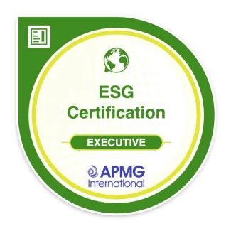 ESG Certification Executive digital badge