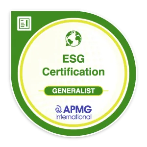 ESG Certification Generalist digital badge