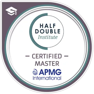 Half Double Master badge