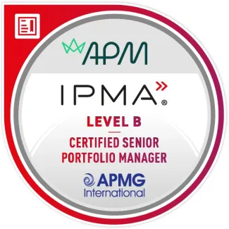 IPMA Level B Senior Portfolio Manager Badge