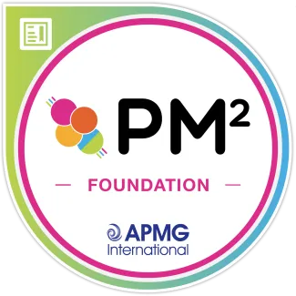 Project Management (PM²) Foundation Certification badge
