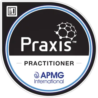 Praxis Framework Practitioner badge