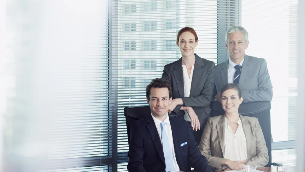 Group of Business people in conference room