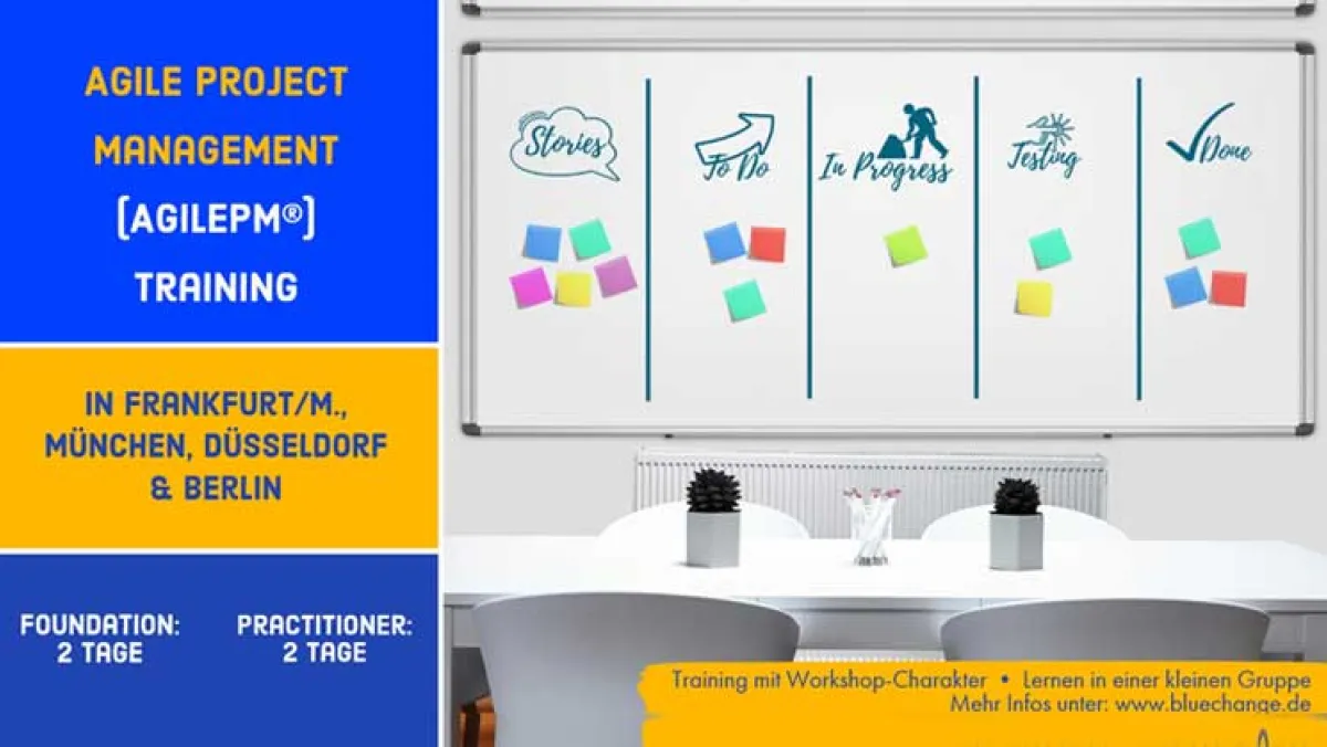 Blue Change Solution's AgilePM® course offerings