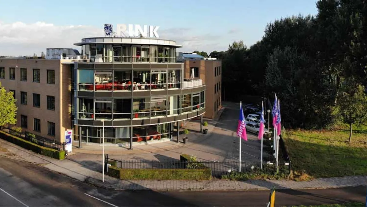 Outside view of the Pink Elephant office