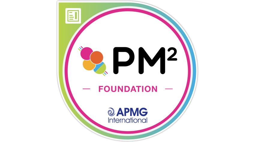 Badge numérique de la Fondation PM²