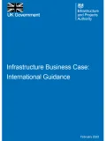 Infrastructure Business Case International Guidance front cover image